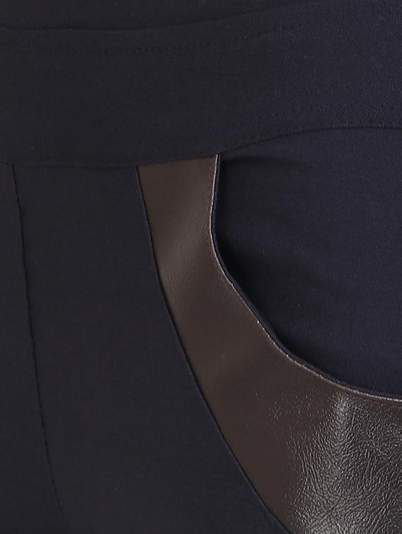 dark blue cotton lycra jegging - 14959780 - Zoom Image - 4