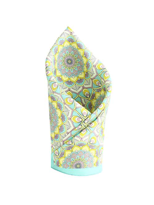 multicolour silk pocketsquare - 14960069 - Standard Image - 1