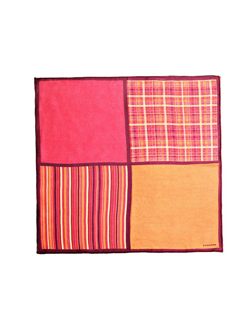 multicolour silk pocketsquare - 14960112 - Zoom Image - 1