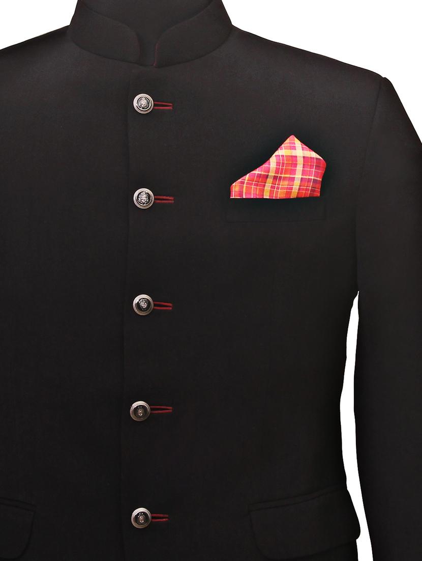 multicolour silk pocketsquare - 14960112 - Zoom Image - 3