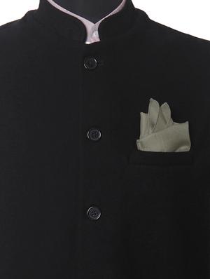 grey silk pocketsquare - 14960167 - Standard Image - 3