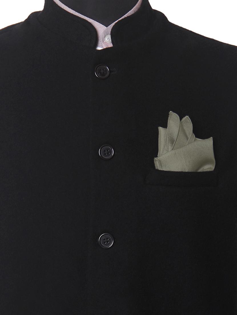 grey silk pocketsquare - 14960167 - Zoom Image - 3