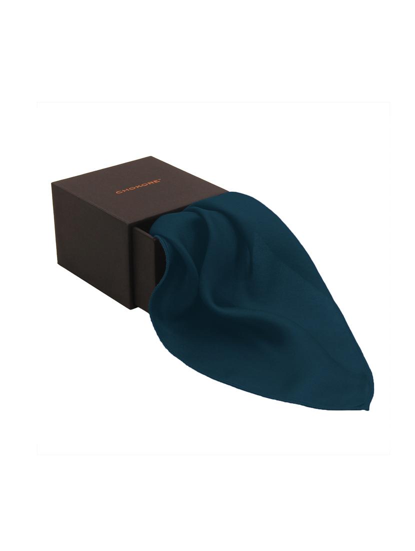 green silk pocketsquare - 14960169 - Zoom Image - 5