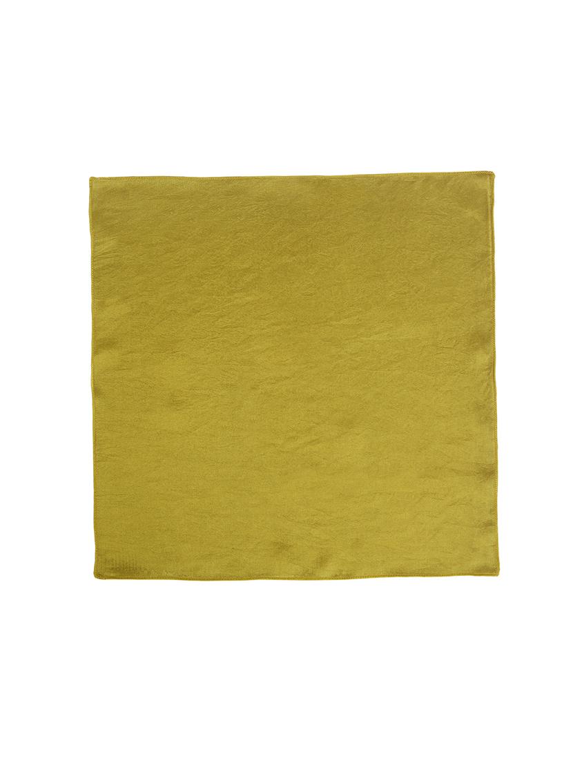 yellow silk pocketsquare - 14960176 - Zoom Image - 1