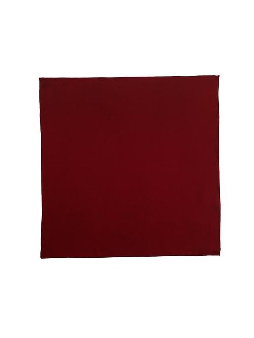 red silk pocketsquare - 14960191 - Standard Image - 1