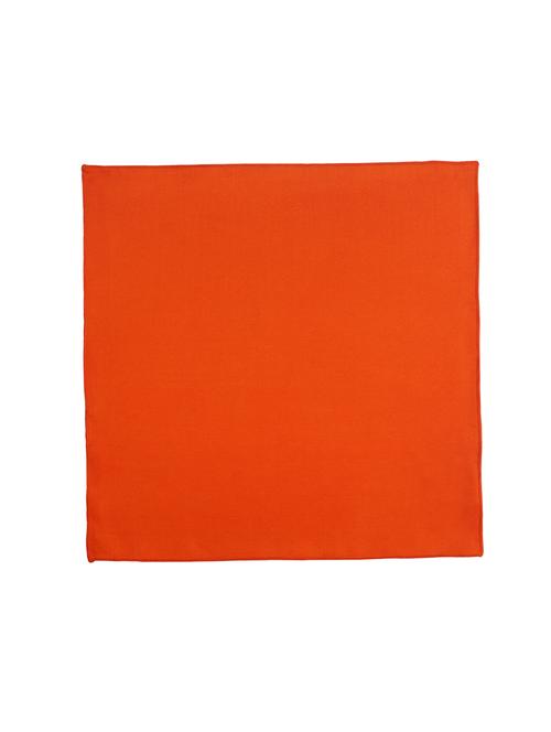 orange silk pocketsquare - 14960195 - Standard Image - 1