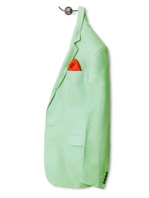 orange silk pocketsquare - 14960195 - Standard Image - 4