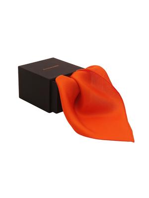 orange silk pocketsquare - 14960195 - Standard Image - 5