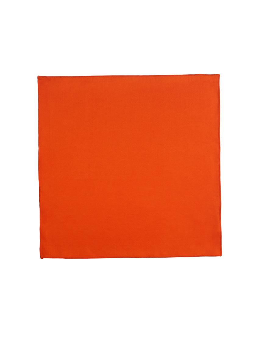 orange silk pocketsquare - 14960195 - Zoom Image - 1