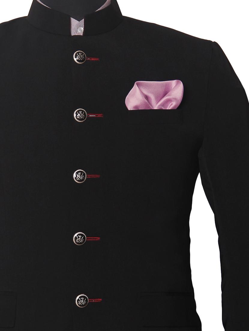 purple silk pocketsquare - 14960205 - Zoom Image - 2