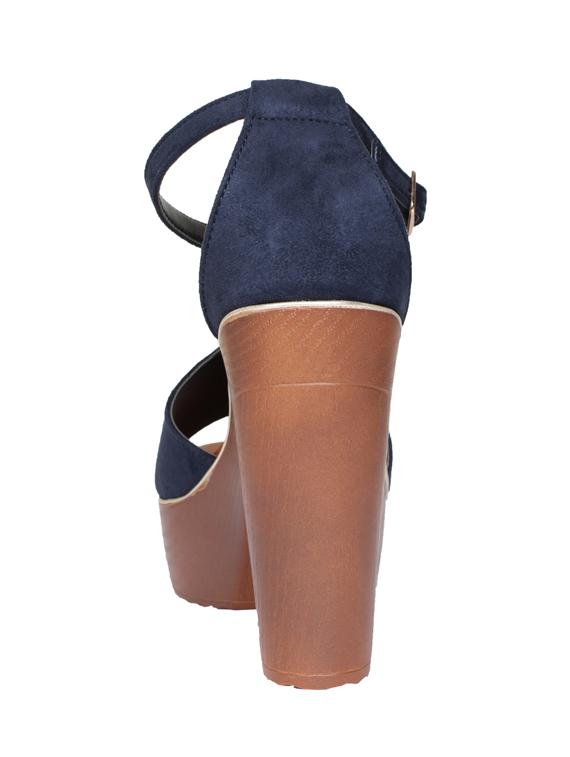 blue ankle strap sandal - 14960766 - Zoom Image - 3
