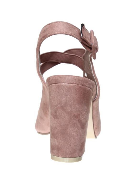 pink suede back strap sandals - 14960790 - Zoom Image - 3