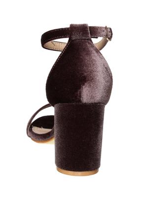 brown ankle strap sandal - 14960797 - Standard Image - 3