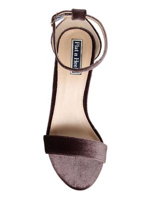 brown ankle strap sandal - 14960797 - Standard Image - 4