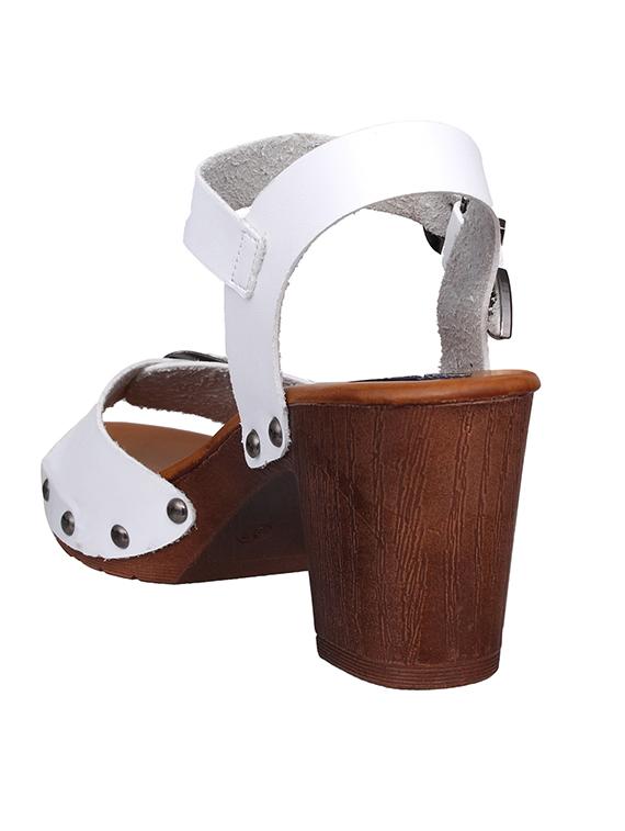 white ankle strap sandal - 14960816 - Zoom Image - 3