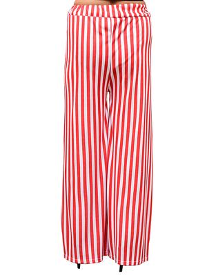 striped straight palazzo - 14960918 - Standard Image - 3