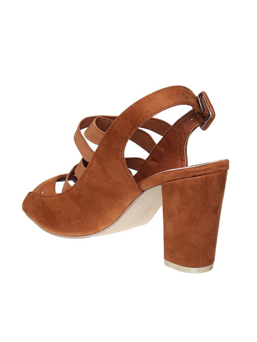 tan suede back strap sandals - 14960992 - Zoom Image - 3