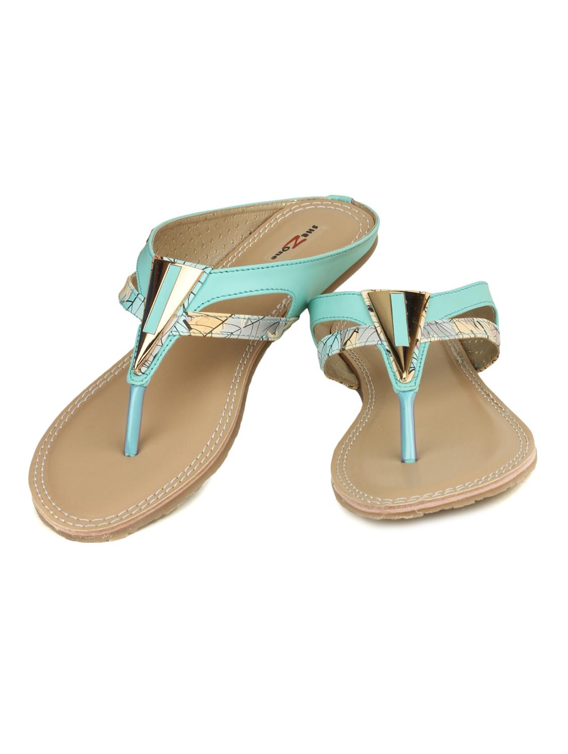 green toe separator sandal - 14962145 - Zoom Image - 3