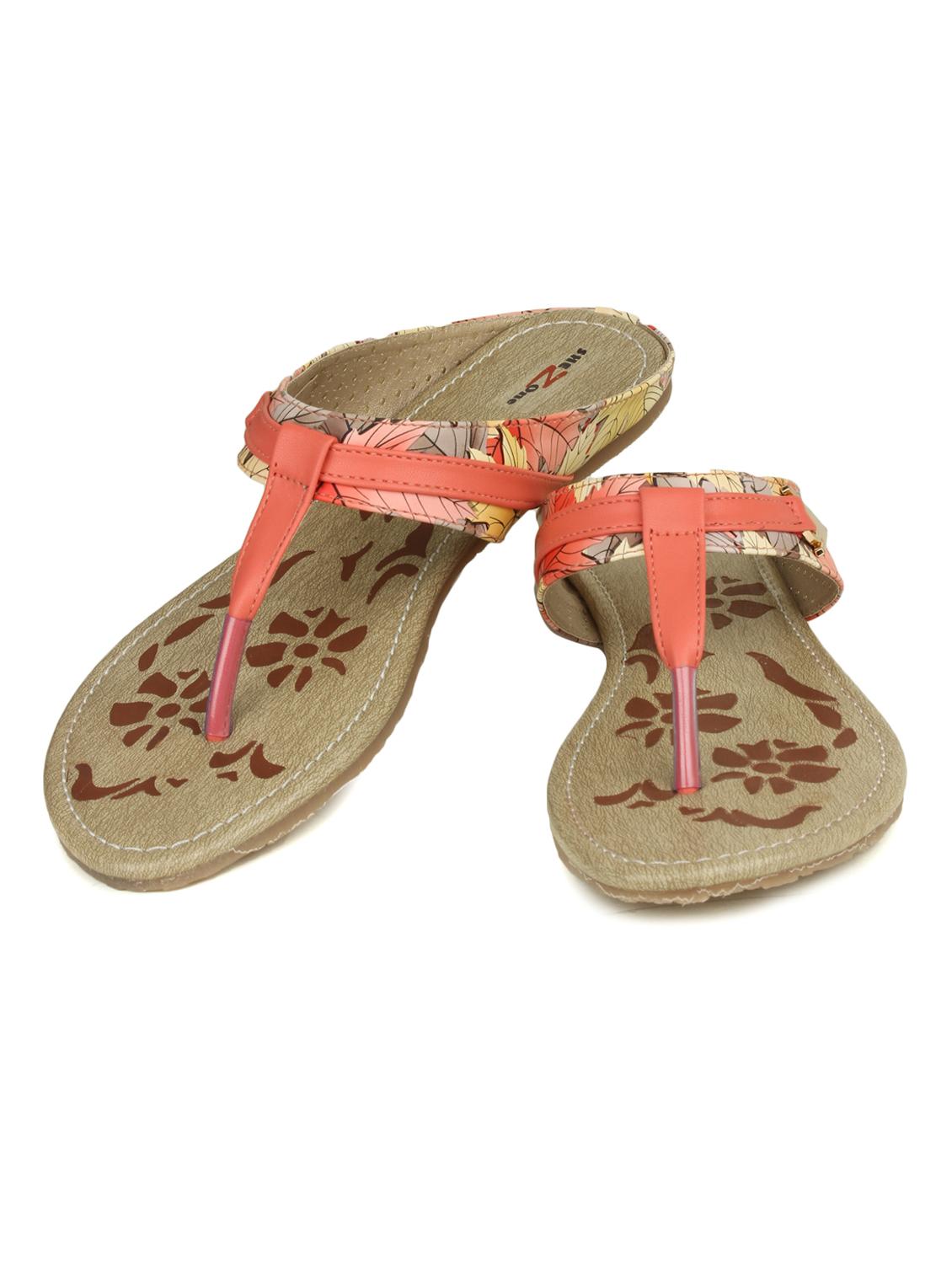 orange toe separator sandal - 14962152 - Zoom Image - 3