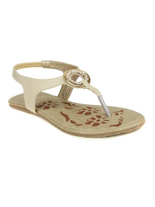 beige back strap sandal - 14962153 - Standard Image - 1