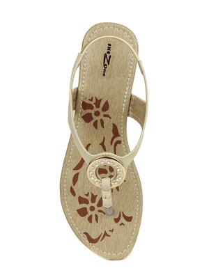 beige back strap sandal - 14962153 - Standard Image - 4