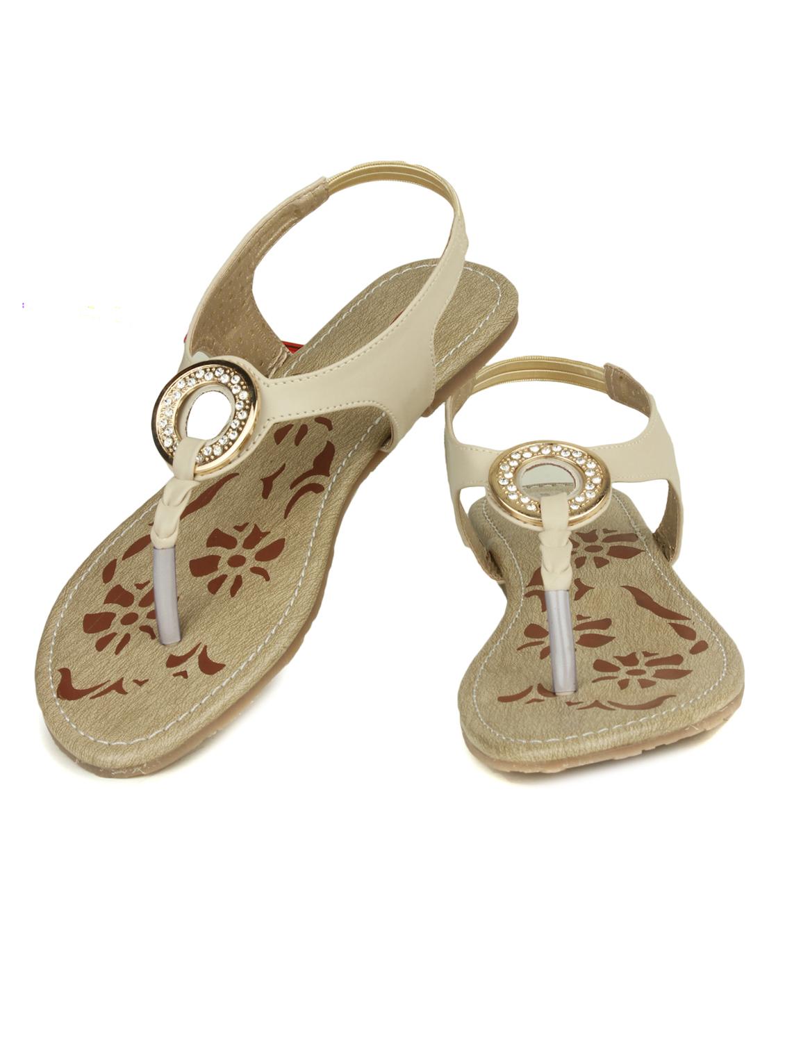 beige back strap sandal - 14962153 - Zoom Image - 3