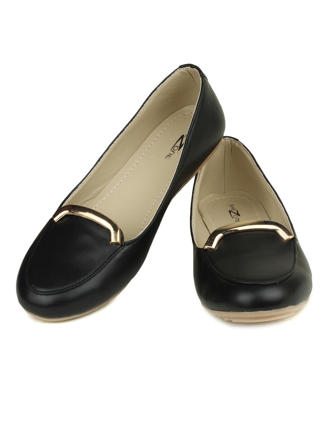 black suede slip on ballerina - 14962168 - Zoom Image - 3