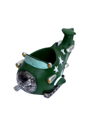 helicopter style green planter pot - 14963867 - Standard Image - 3