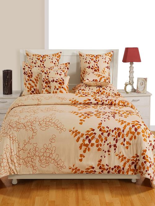 floral print single bed sheet with 1 pillow cover - 14964012 - Standard Image - 1