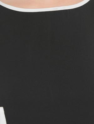grey crepe a-line dress - 14964131 - Standard Image - 4