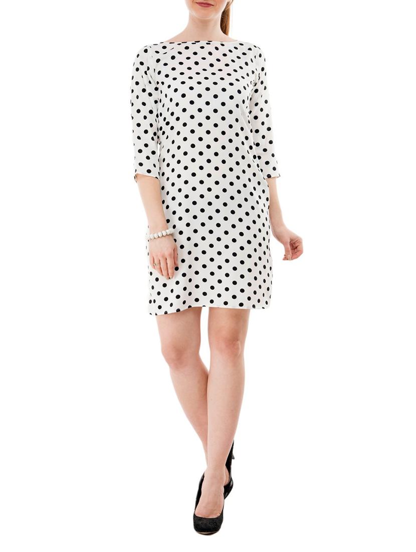 white polka doted sheath dress - 14964150 - Zoom Image - 1