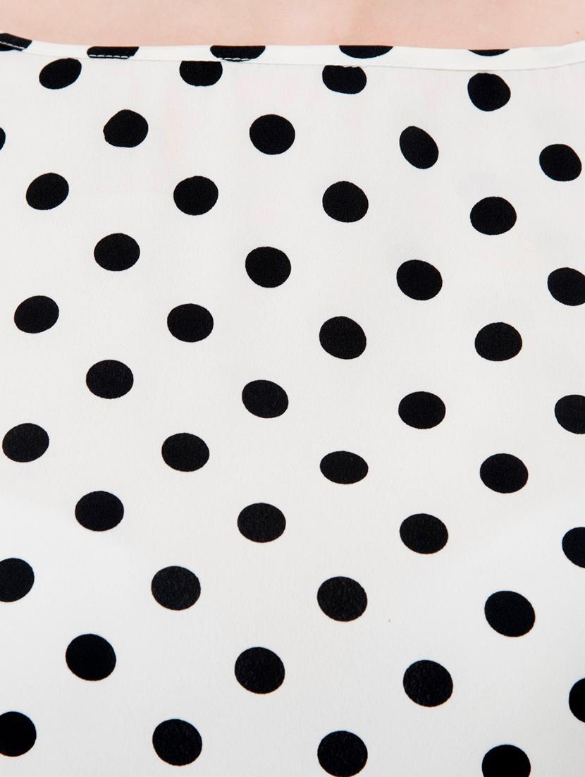 white polka doted sheath dress - 14964150 - Zoom Image - 4