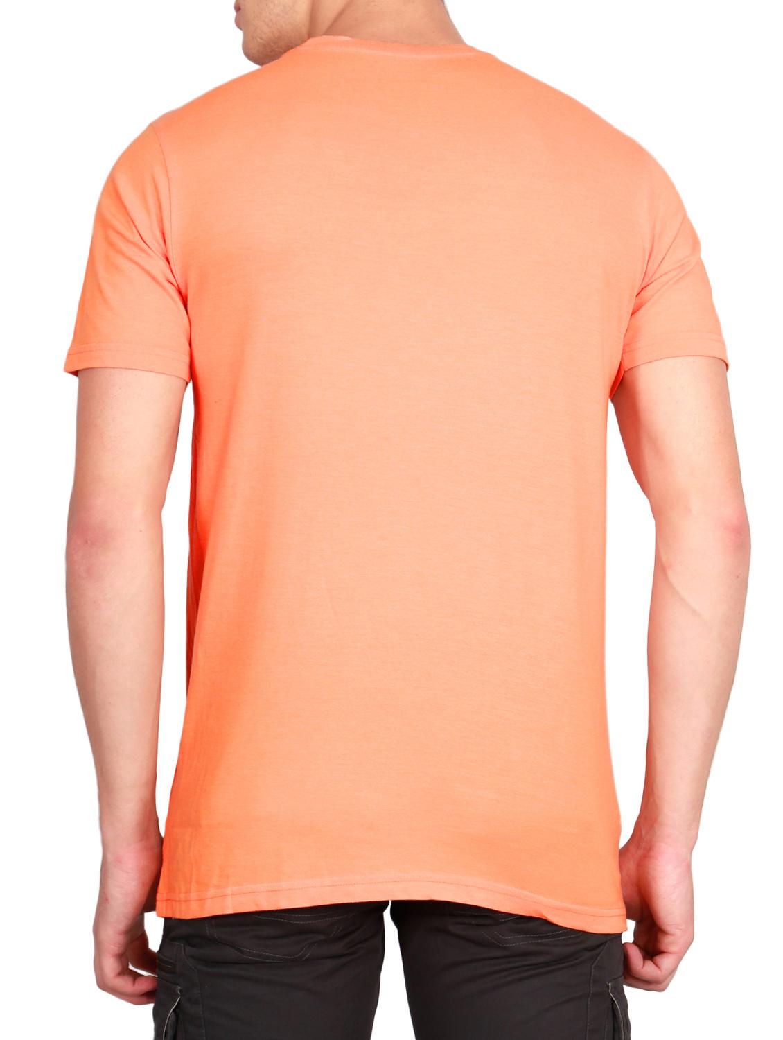 peach cotton t-shirt - 14964190 - Zoom Image - 3