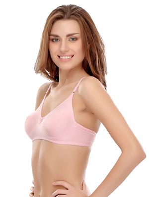 set of 3 multi colored cotton bra - 14964790 - Standard Image - 3