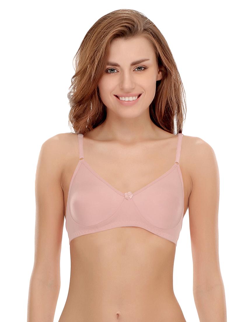 set of 3 multi colored cotton bra - 14964790 - Zoom Image - 2