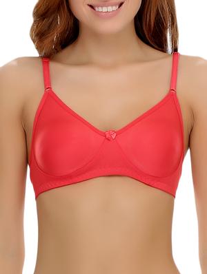 set of 2 bow patch solid bra - 14964793 - Standard Image - 4