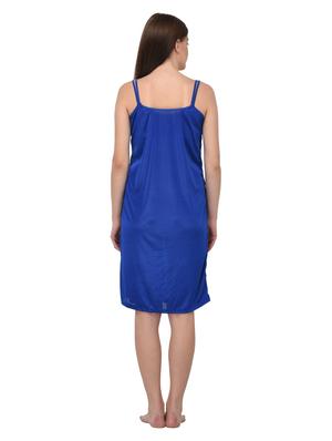 blue satin sleepshirt - 14965055 - Standard Image - 4
