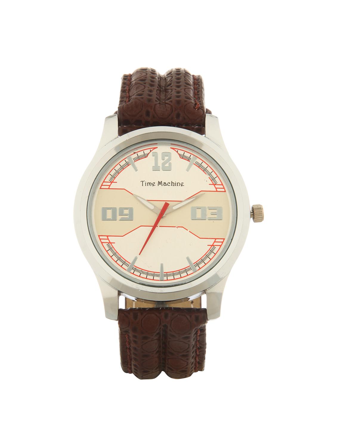 Time Machine round dial Analog Watch - 14965832 - Zoom Image - 1