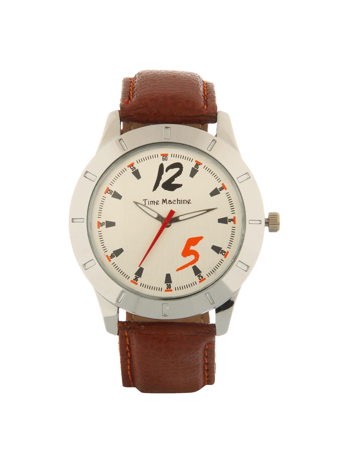 Time Machine round dial Analog Watch - 14965834 - Zoom Image - 1
