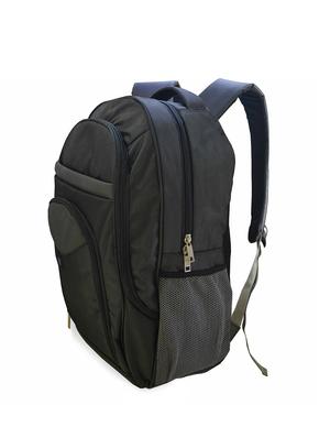 black polyester backpack - 14966321 - Standard Image - 4