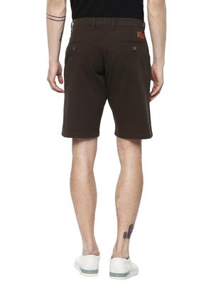 green cotton shorts - 14966329 - Standard Image - 3