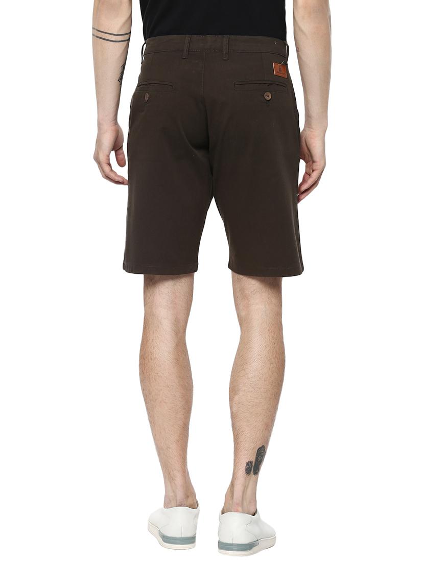 green cotton shorts - 14966329 - Zoom Image - 3