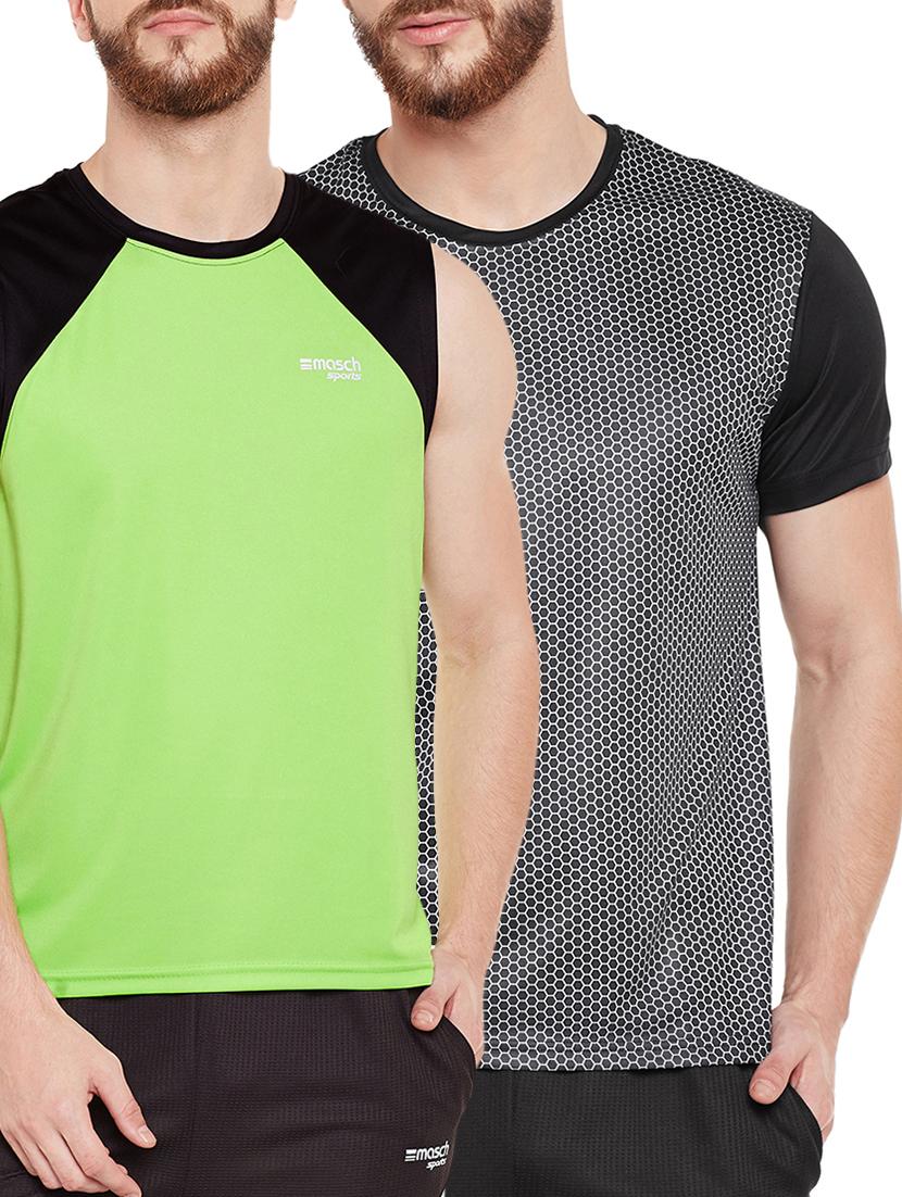 multi colored polyester t-shirt (set of 2) - 14966593 - Zoom Image - 1