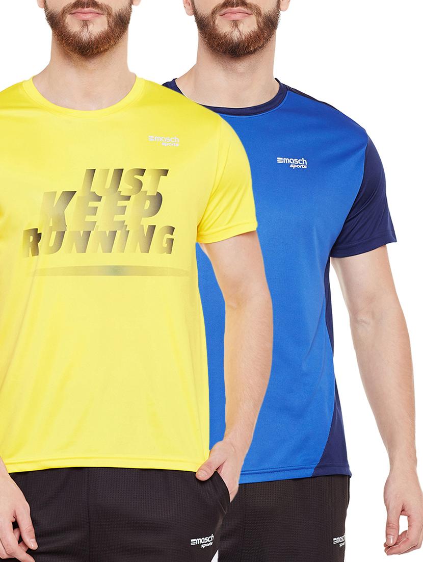 multi colored polyester t-shirt (set of 2) - 14966594 - Zoom Image - 1
