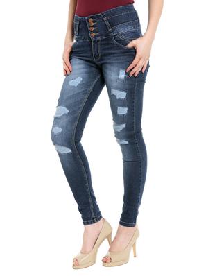 dark blue denim jeans - 14966638 - Standard Image - 2