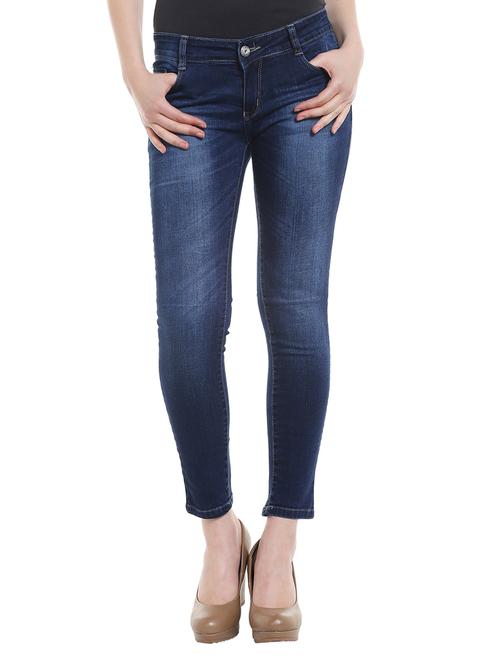 dark blue denim jeans - 14966640 - Standard Image - 1