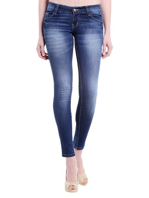 dark blue denim jeans - 14966653 - Standard Image - 1