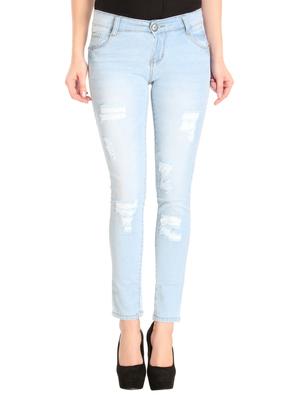 Distressed low rise jeans - 14966660 - Standard Image - 1