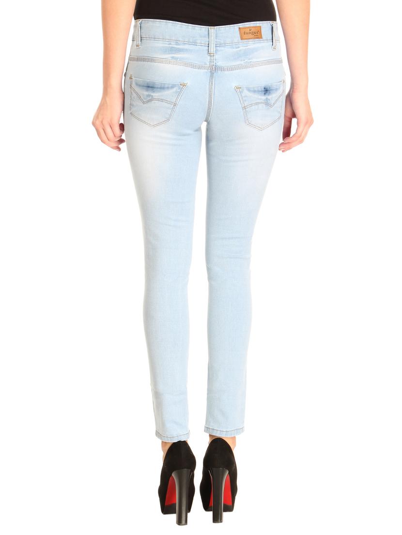 distressed low rise jeans - 14966660 - Zoom Image - 3