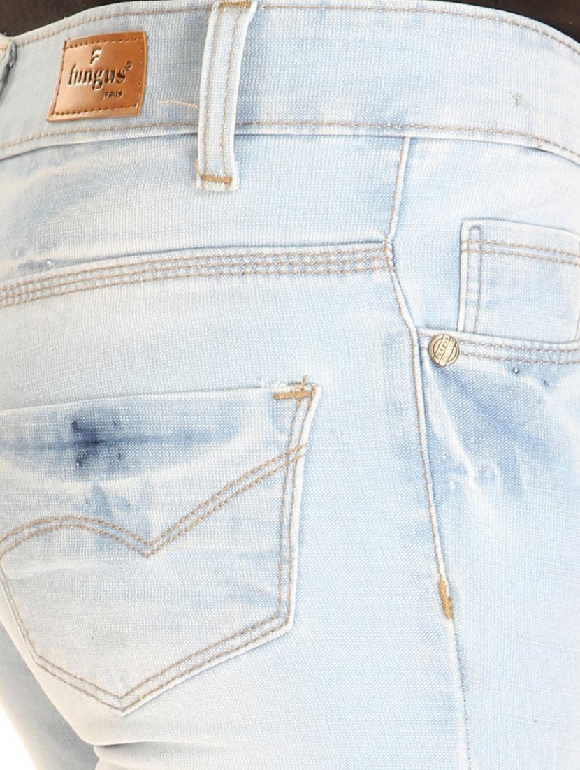 distressed low rise jeans - 14966660 - Zoom Image - 5